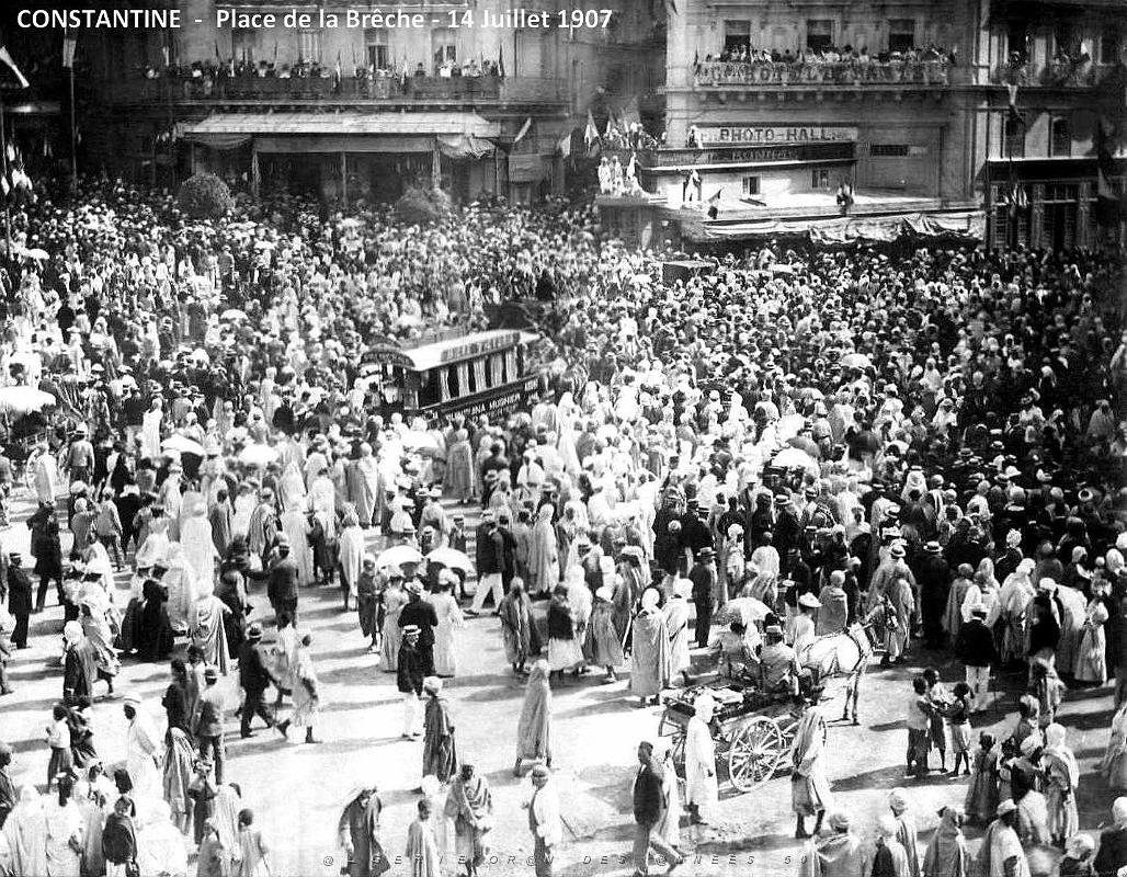 2152- Constantine - Place de la Breche - 14 Juillet 1907.jpg